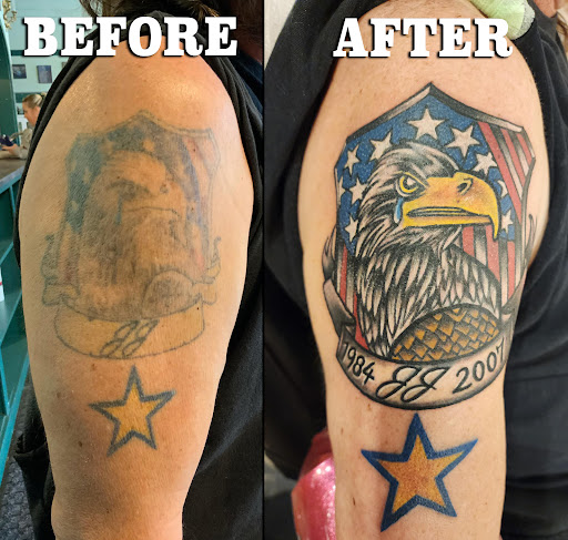 Explore jurassic park tattoo ideas, creative tattoo ideas in Fort Dodge, available at Crave Tattoo