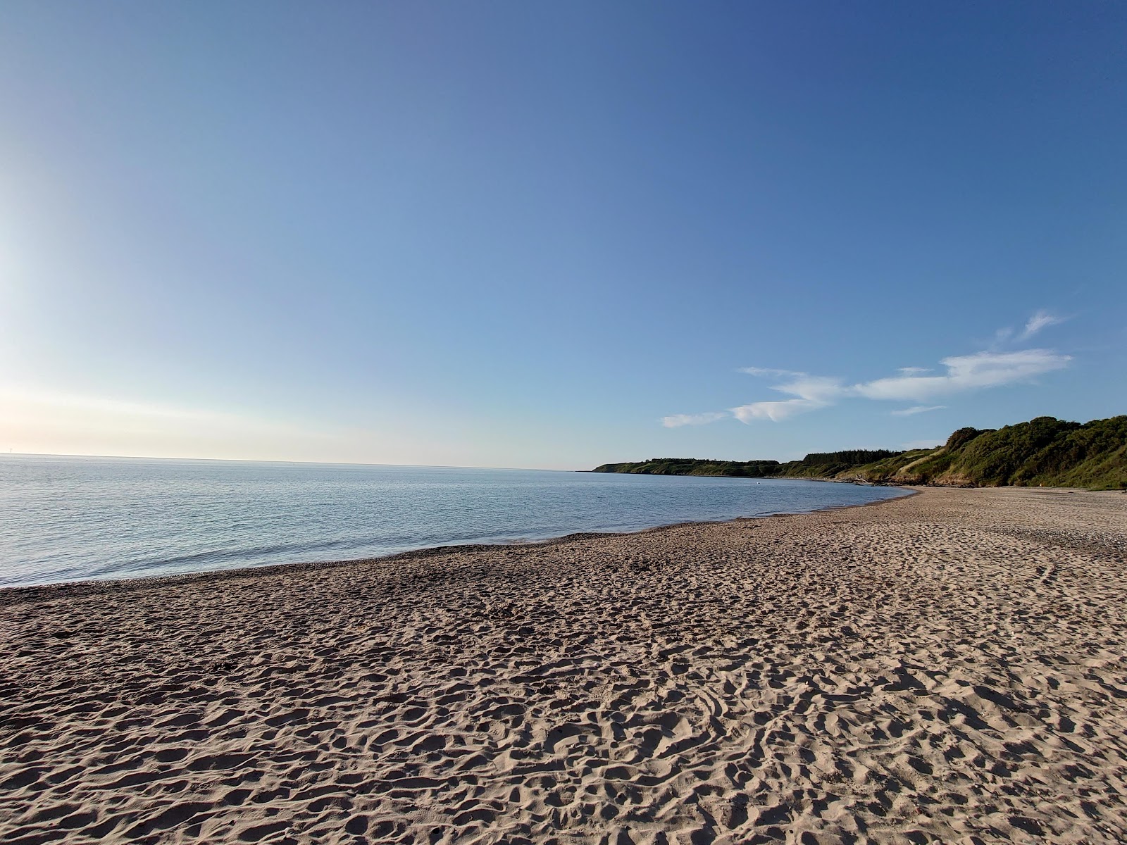 Photo de Clogga Beach avec un niveau de propreté de partiellement propre