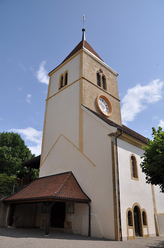 Temple de Saint-Aubin - Kirche