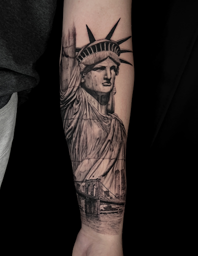 Explore switzerland tattoo ideas, creative tattoo ideas in Ozone Park, available at Rebel Ink Tattoo & Piercing