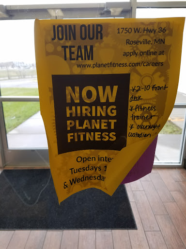 Gym «Planet Fitness», reviews and photos, 1750 S Hwy 36 Service Dr, Roseville, MN 55113, USA