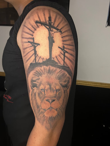 Explore john wick tattoo ideas, creative tattoo ideas in Lakeville, available at Savage Ink