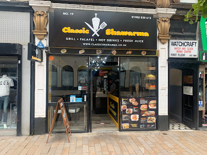 Classic Shawarma - 19 Queen St, Wolverhampton WV1 3JW, United Kingdom