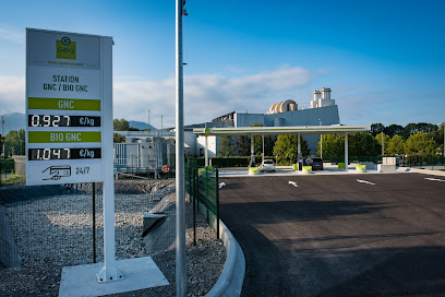 Station GNV CNG La Tronche Gaz Electricité de Grenoble