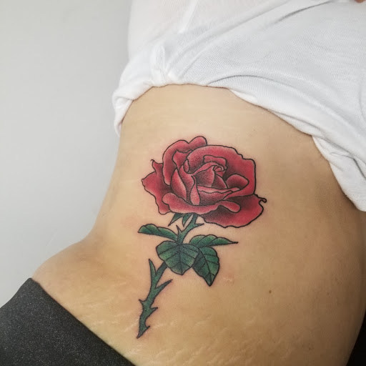 Explore daughter sleeve tattoo ideas, creative tattoo ideas in Salt Lake City, available at Koi Dragon Tattoos