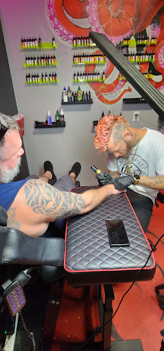 Explore mountain biking tattoo ideas, creative tattoo ideas in Stuart, available at Kenny Tats Inkcorporated