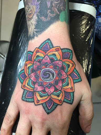 Explore grumpy bear tattoo ideas, creative tattoo ideas in Cape Coral, available at The Tattoo Emporium