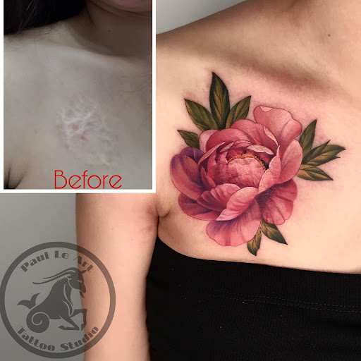 Explore mens behind ear tattoo ideas, creative tattoo ideas in Katy, available at Family Tattoo Studio