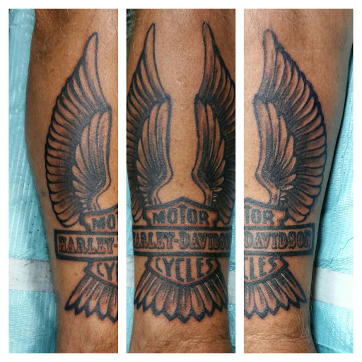 Explore electrical tattoo ideas, creative tattoo ideas in Beverly Hills, available at R-N-R Custom Tattoos