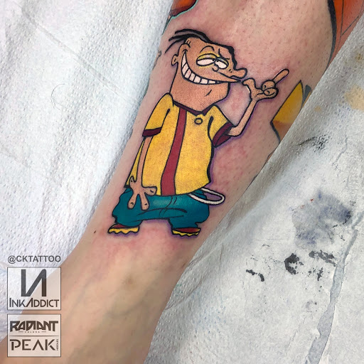 Explore ace of spade tattoo ideas, creative tattoo ideas in Galveston, available at Von Striga Art Parlor