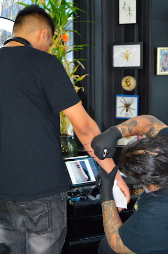 Explore jack of all trades tattoo ideas, creative tattoo ideas in New Rochelle, available at Lupitas Tattoos