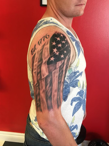 Explore theme tattoo ideas, creative tattoo ideas in Dunn, available at Yankee Tattoo and Piercing