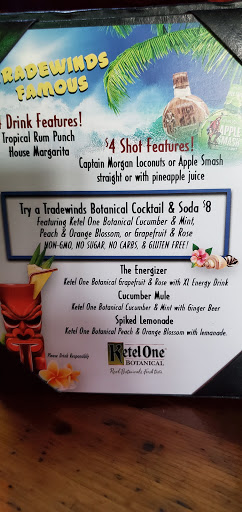 Cocktail Bar «Tradewinds Lounge», reviews and photos, 124 Charlotte St, St Augustine, FL 32084, USA