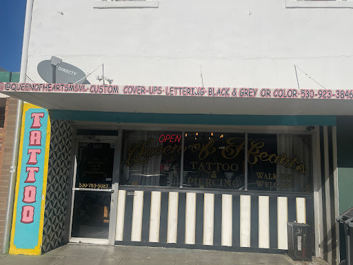 Explore hand cover up tattoo ideas, creative tattoo ideas in Marysville, available at Queen of Hearts Tattoo & Piercings