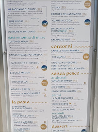 Menu / carte de Il Molo à Portonovo