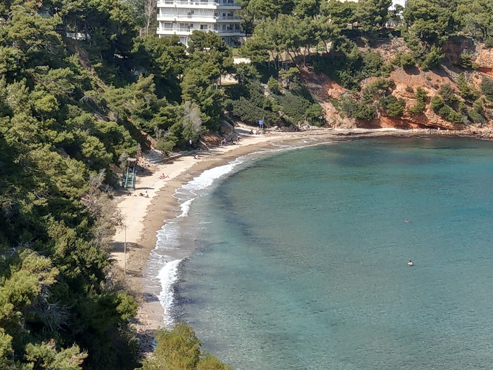 Paralia Kokkino Limanaki'in fotoğrafı çok temiz temizlik seviyesi ile
