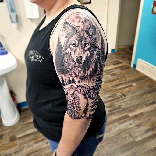 Explore cover up tattoo ideas male forearm, creative tattoo ideas in Traverse City, available at Pinups & Needles