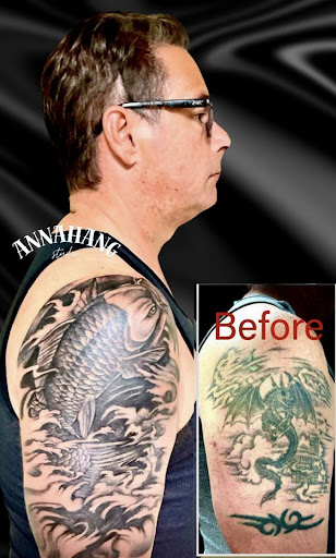Explore child tattoo ideas for dad, creative tattoo ideas in Garden Grove, available at Anna Hang Tattoo