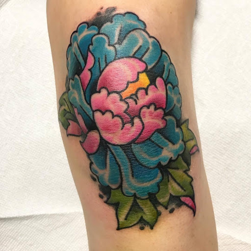 Explore moose tattoo ideas, creative tattoo ideas in Edgewood, available at Evolved Body Arts