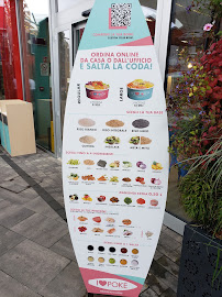 Menu / carte de I love poke à Locate di Triulzi