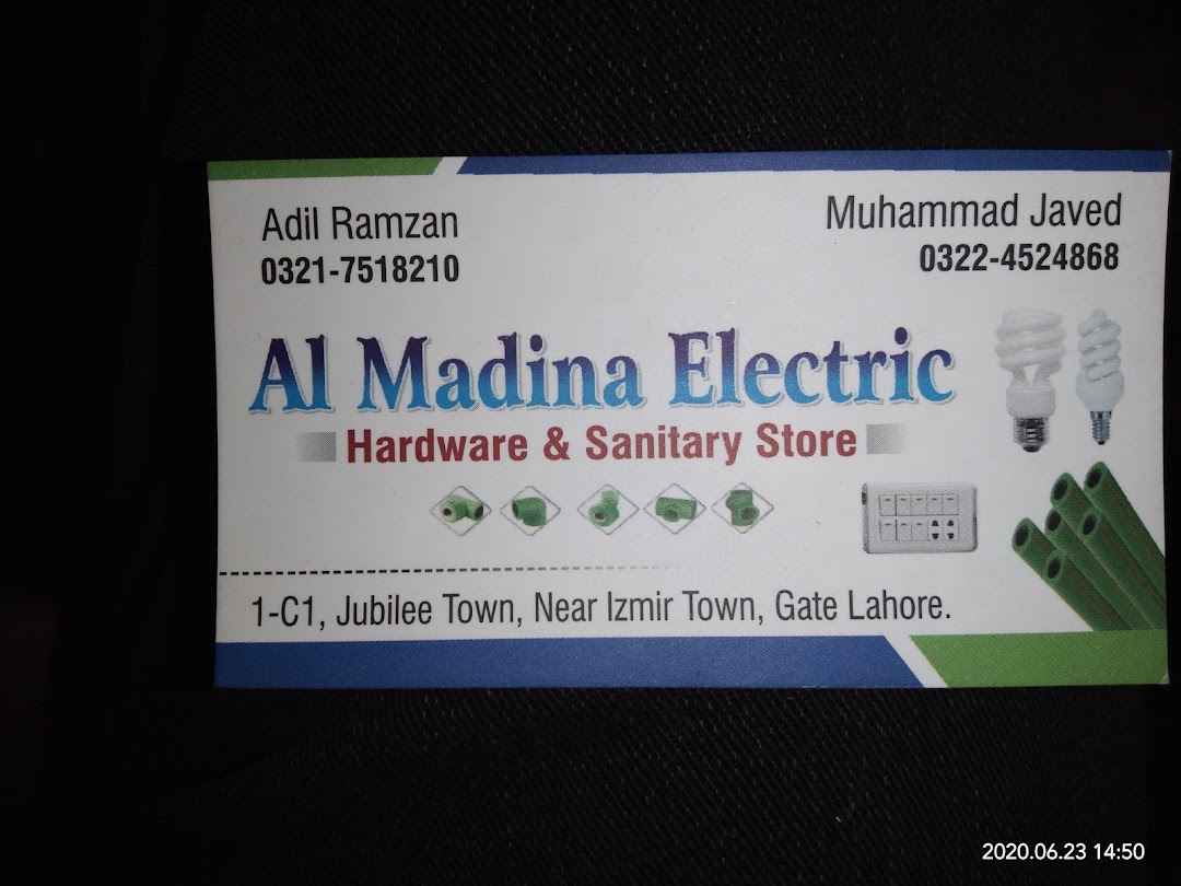 Almadina Electric Hardware and sanitary store