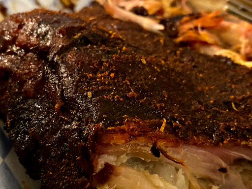 Barbecue Restaurant «Red Hot & Blue - North Richland Hills, TX», reviews and photos, 9143 Grapevine Hwy #620, North Richland Hills, TX 76180, USA