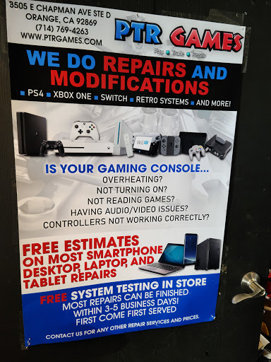 Video Game Store «PTR Games», reviews and photos, 3505 E Chapman Ave, Orange, CA 92869, USA