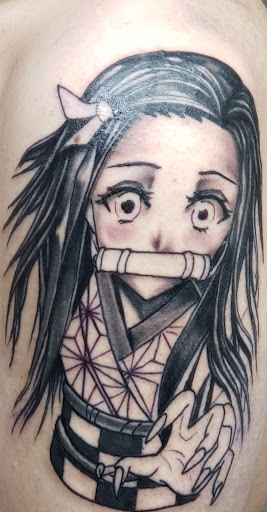 Explore sibling tattoo ideas, creative tattoo ideas in Houston, available at Rose & Dagger Tattoo