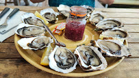 Plats et boissons du Bar-restaurant à huîtres Ostréisud - Dégustation d'Huitres de Bouzigues à Loupian - n°2
