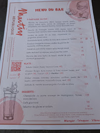 Restaurant Martin Paris à Paris menu