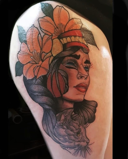 Explore roman numeral date tattoo ideas, creative tattoo ideas in Woodhaven, available at 94 Ink Tattoos