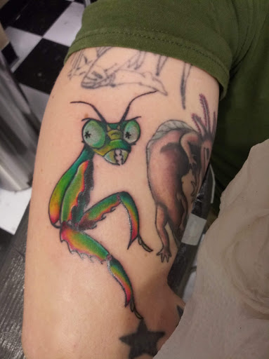 Explore palm tree tattoo ideas, creative tattoo ideas in Augusta, available at Mr. Tattoo