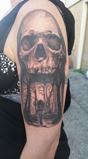 Explore simple forearm tattoo ideas, creative tattoo ideas in Cape Coral, available at UNRIVALED INK