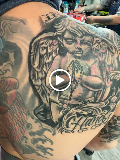 Explore half of sleeve tattoo ideas, creative tattoo ideas in Downey, available at Superior Ink Tattoo and Piercings