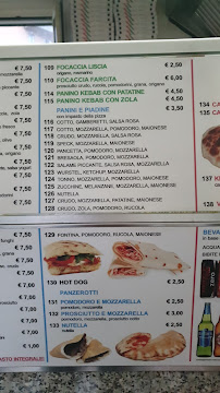 Pizzeria del Fiume à Laveno-Mombello menu