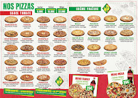 Menu / carte de Welcome Pizza Mantes à Mantes-la-Jolie