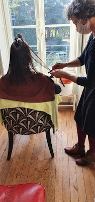 Cheveux au vent à Nantes