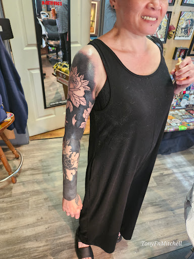 Explore dark cover up tattoo ideas male, creative tattoo ideas in Port Orchard, available at Tonys Tried & True Tattoo