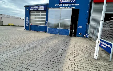 Stacja kontroli pojazdów REMICO i myjnia samochodowa image