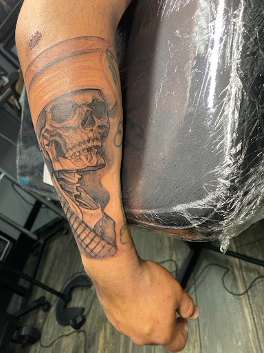 Explore collage tattoo ideas, creative tattoo ideas in El Paso, available at American Tattoo Society of Ft Bliss