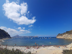 Photo de Cala Sardinera avec un niveau de propreté de très propre