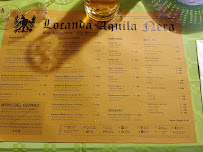 Locanda Aquila Nera à Malborghetto Valbruna menu