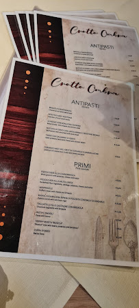Restaurant Ristorante Crotto Ombra à Chiavenna (la carte)
