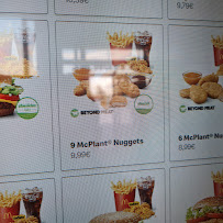 Carte du McDonald's à Hunderdorf