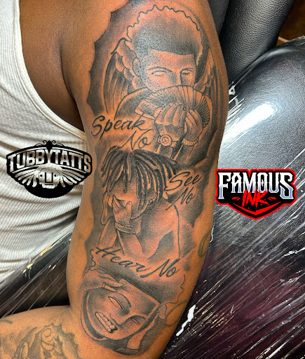 Explore duck tattoo ideas, creative tattoo ideas in Hammond, available at Famous Ink, Inc.