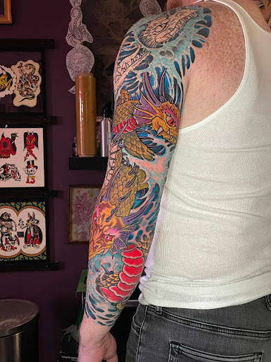 Find bracelet tattoo ideas for females for your next unique tattoo in Georgetown at Iron Rite Tattoo South