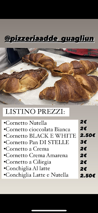 Pizzeria Pizzeria Add'e Guagliun à Gricignano di Aversa (le menu)
