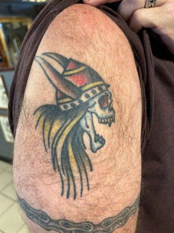 Explore i am the storm tattoo ideas, creative tattoo ideas in Tulsa, available at Electric Gnome Tattoo