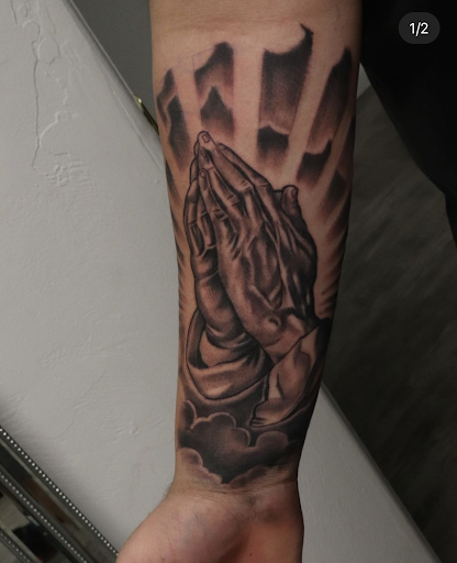 Explore mens chest tattoo ideas small, creative tattoo ideas in Mesquite, available at SKIN GALLERY TATTOO