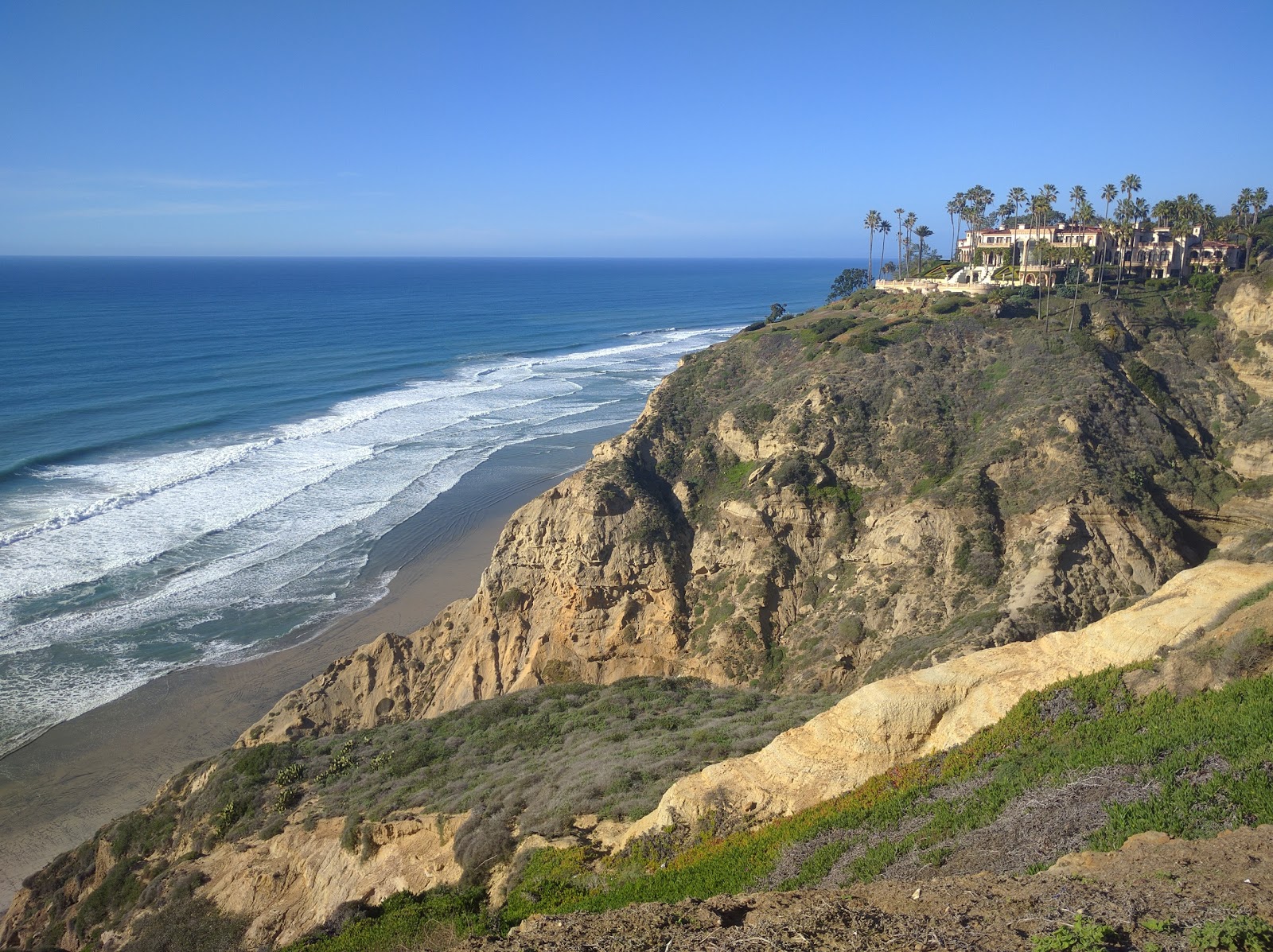 Photo of Torrey Pines City beach with long straight shore